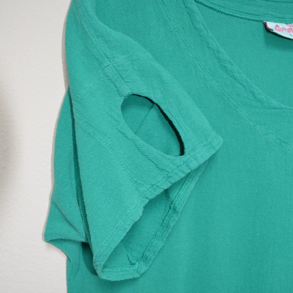 Cottonways Gauze Blouse with Cutouts - Size 1 - Picture 2 of 4
